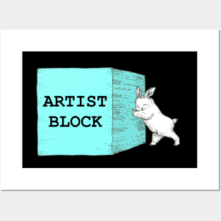 Artist Block Posters and Art